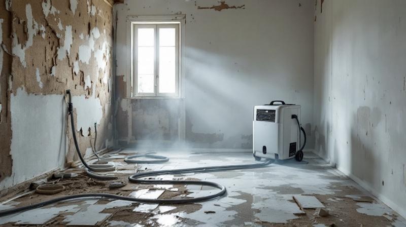 Bautrocknung nach Wasserschaden: Ablauf und Dauer