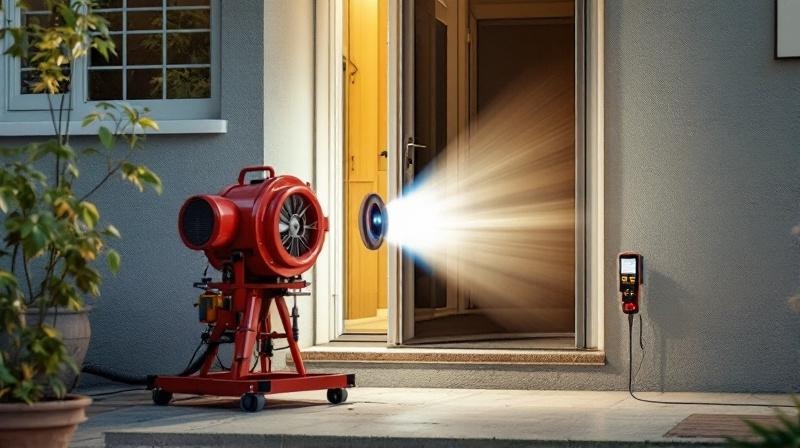 Blower-Door-Test: Luftdichtheit prüfen und verstehen