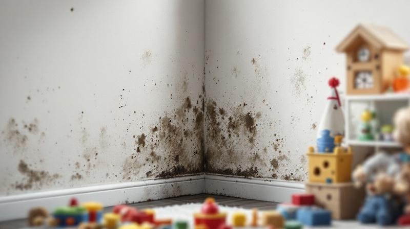 Schimmel im Kinderzimmer: Gesundheitsrisiken und Soforthilfe