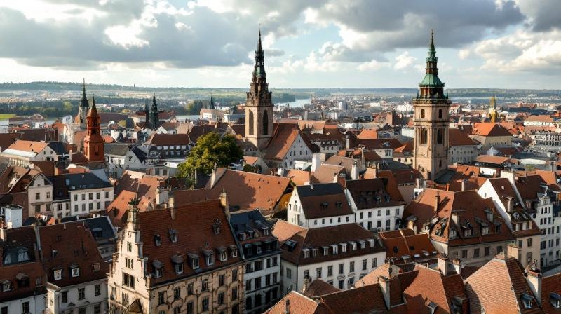 Stadtteile für Bamberg: Bausubstanz vom Berggebiet bis zur Gartenstadt